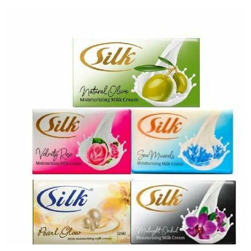 Крем-мыло Халяль Силк - 5 штук по 120 гр