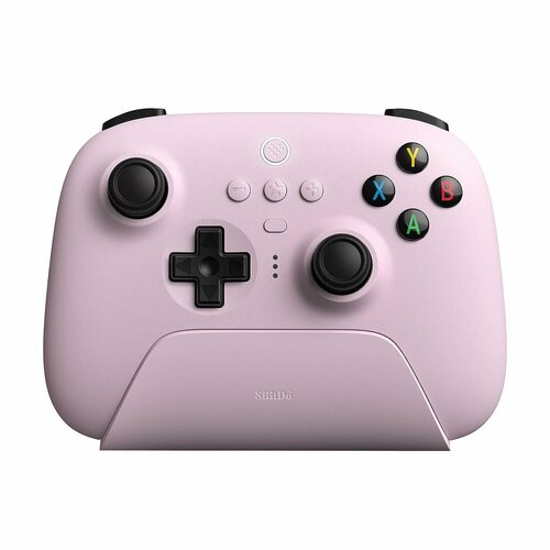 Беспроводной игровой контроллер 8BitDo Ultimate 2.4G Controller, розовый for nintend switch pro ns switch pro controller gamepad wireless bluetooth gamepad game joystick controller with 6 axis handle