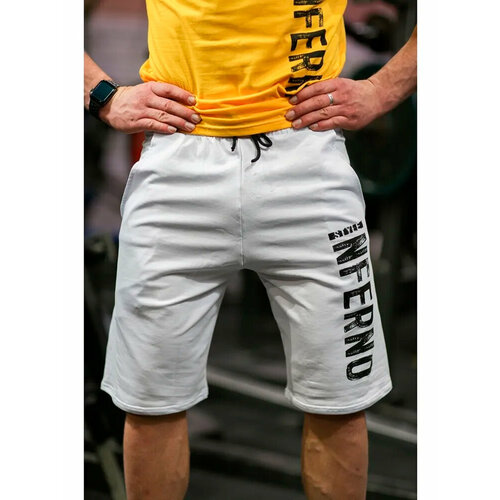 фото Шорты inferno style, размер s, белый