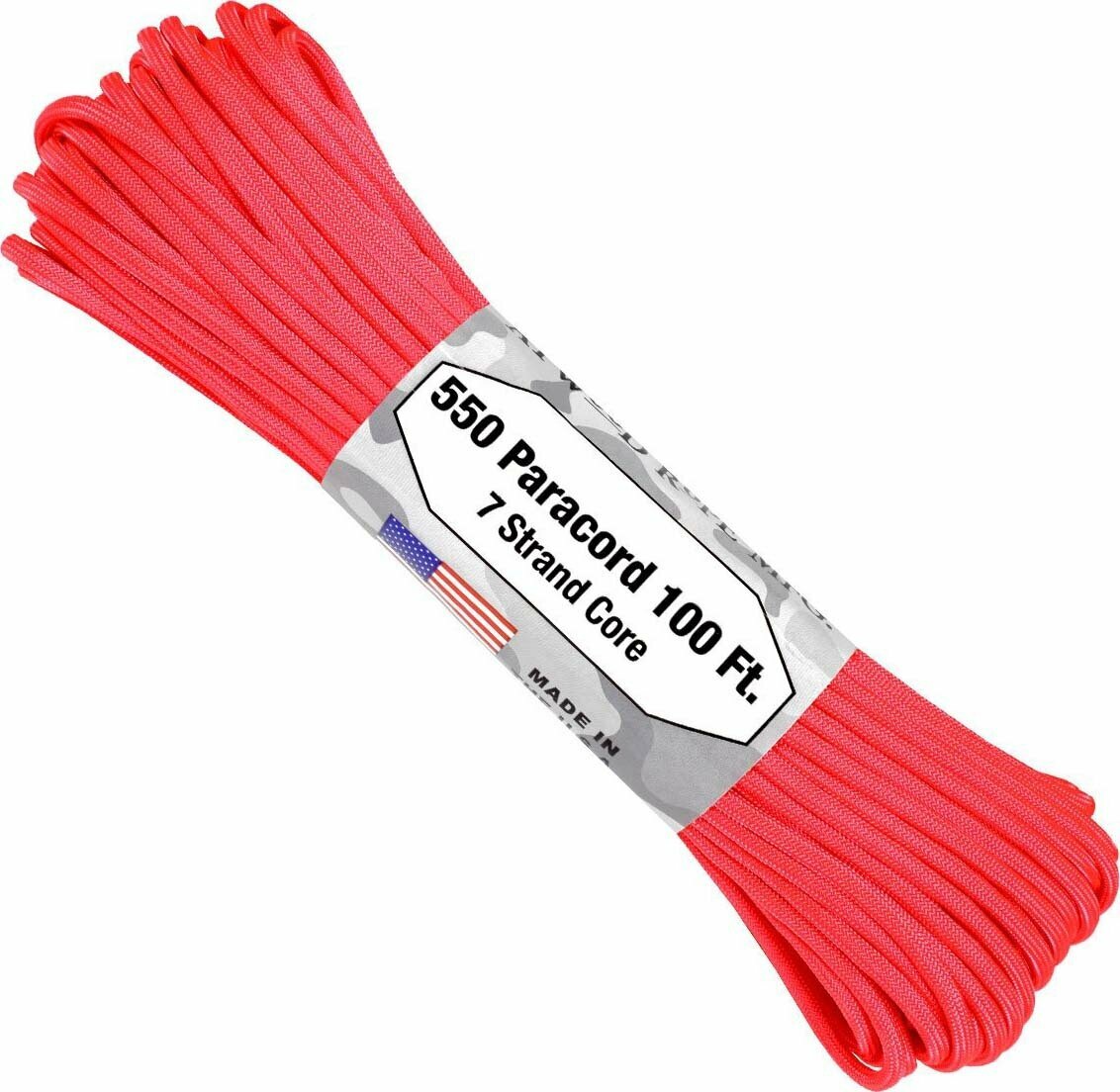 Паракорд Atwood Rope MFG 550 Hot Pink, 30 м