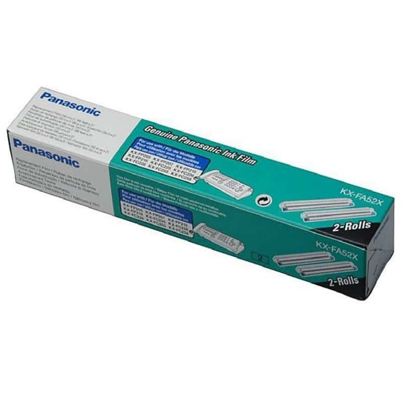 Panasonic KX-FA52A7, 2 пачек, 210 мм x 30 м, черный