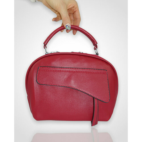 фото Сумка седло , красный bental