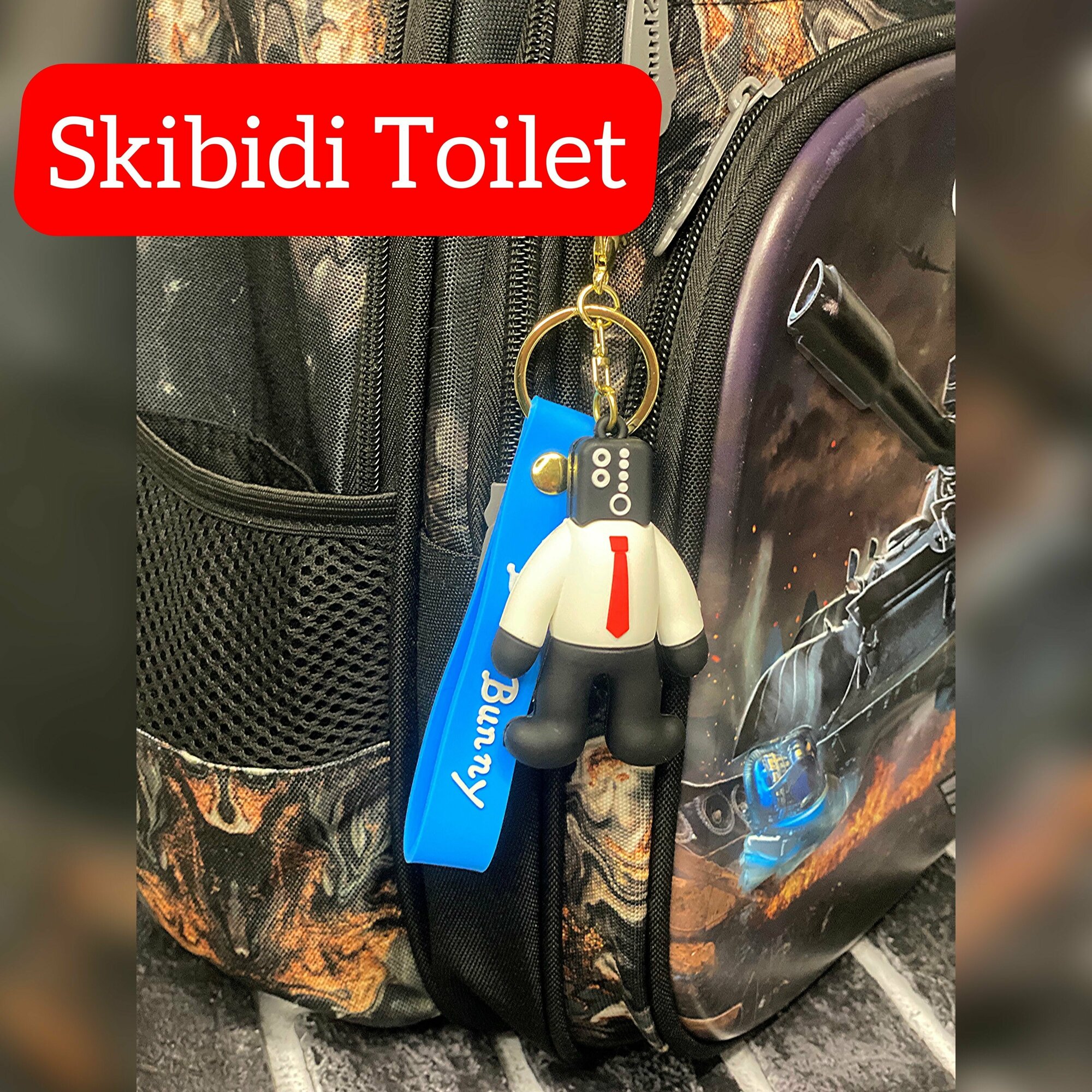 SKIBIDI TOILET Брелок Скибиди Туалет