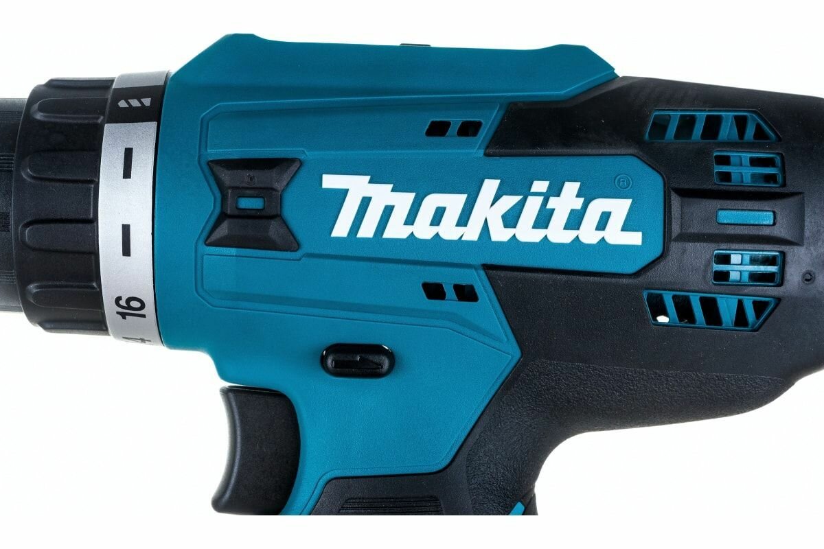 Дрель-шуруповерт аккумуляторный Makita DF488DWAE, 42Нм G-series 18В, 2х2Ач, з/у