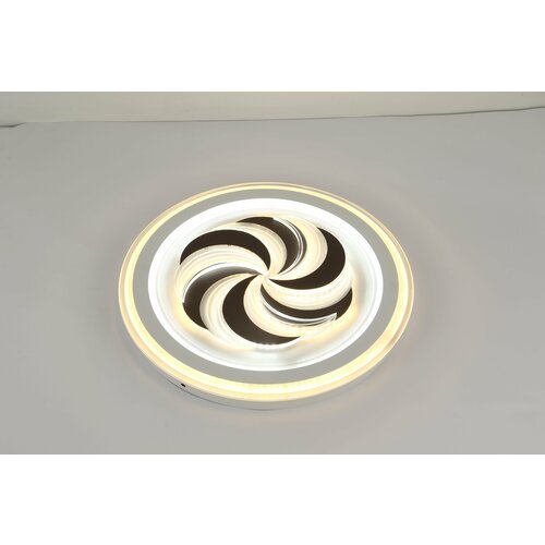 Светильник светодиодный LINVEL MS 1087 Белый/коричневый 182W 3000-6500K 21840Lm 480х480х50мм диммируемый с ПДУ