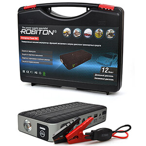 Robiton Внешний аккумулятор Robiton Emergency Power Set Black