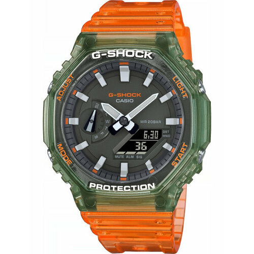 Наручные часы CASIO Наручные часы Casio GA 2100HC 4AER, зеленый