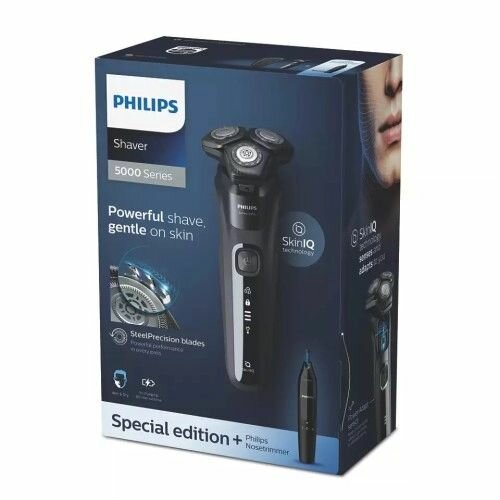 Бритва Philips S5588/26 AquaTouch S 5000 + триммер - фотография № 5