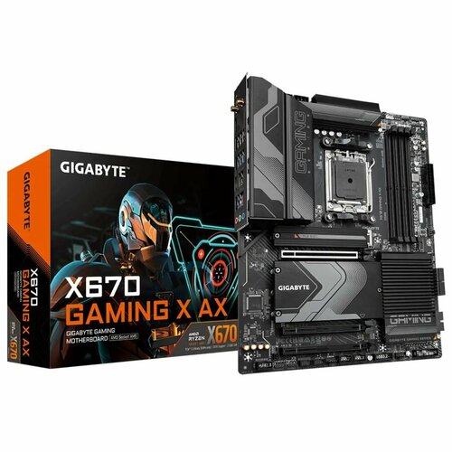 Материнская плата Gigabyte X670 GAMING X AX DDR4 3531000₽