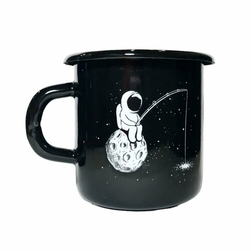 Эмалированная кружка «Космонавт»