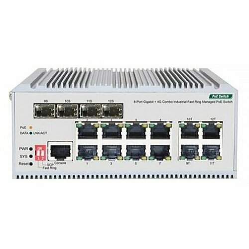 Коммутатор ORIGO OI3112P/185W/A1A коммутатор eki 7706g 2f ae 4ge 2sfp gigabit managed redundant industrial switch advantech