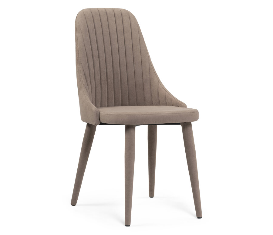 фото Стул на металлокаркасе Woodville Морос с чехлом катания хумус