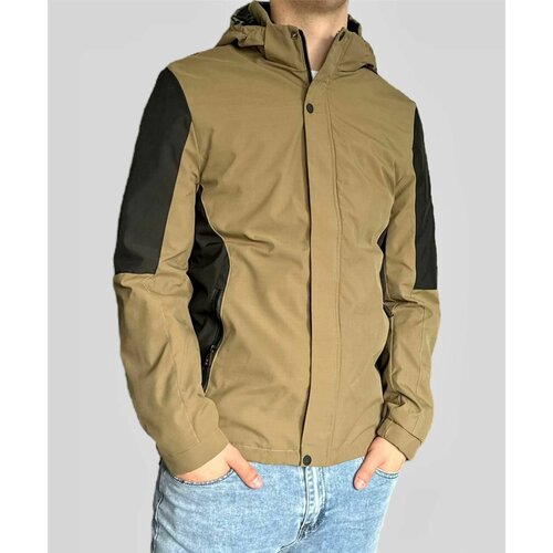 фото Куртка , размер 3xl, черный, коричневый x4sellers