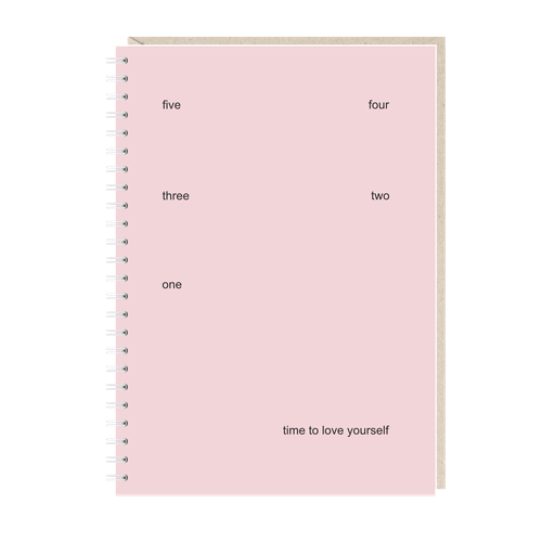 Блокнот «Time to love yourself», А5