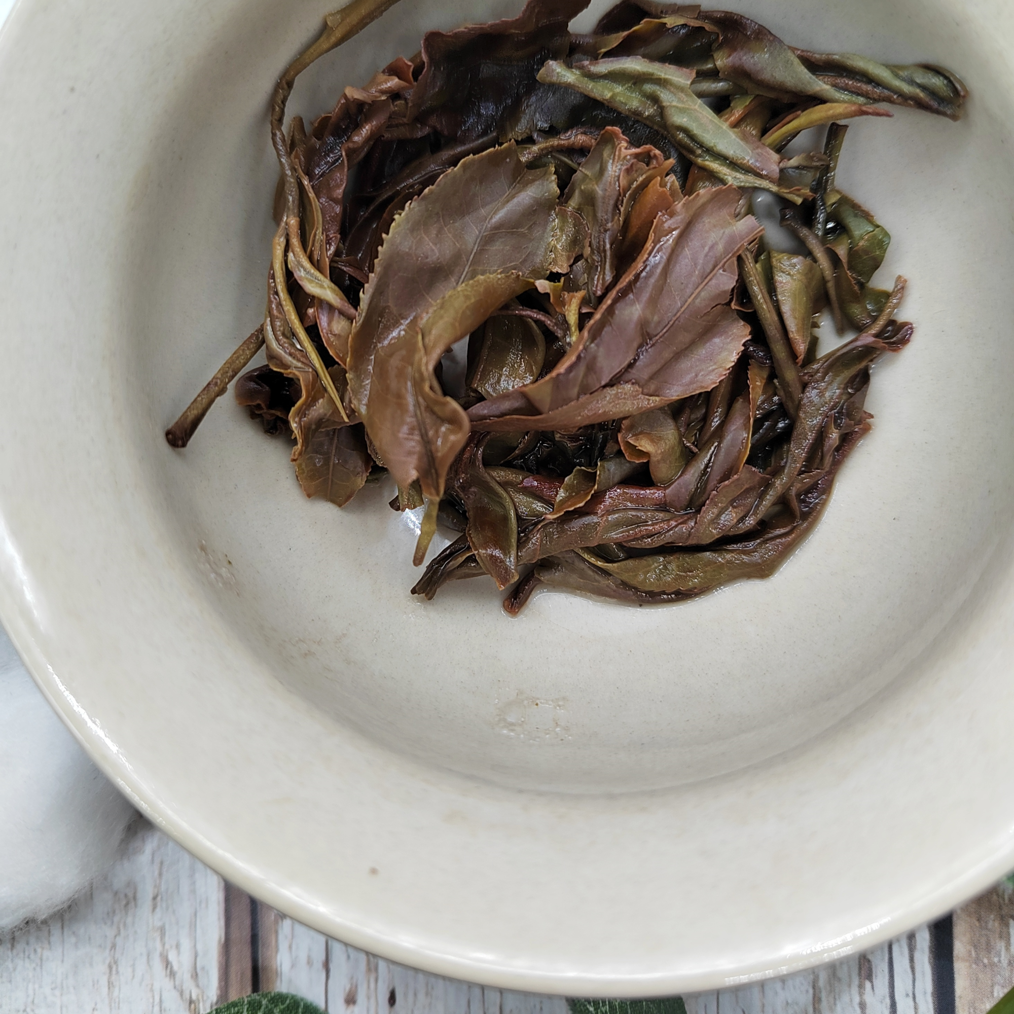 ЧайЦи / Китайский чай Габа Шэн Пуэр 50 гр листовой рассыпной натуральный - фотография № 5