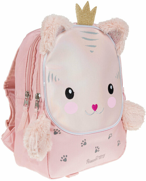 Рюкзачок 26 см для девочек Котенок Princess Mimi дошкольный для занятий и прогулок