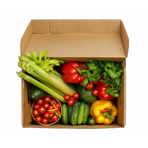 Коробка овощная малая, 4,3 кг