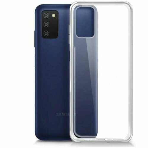 Чехол для Samsung Galaxy A03 Zibelino Ultra Thin Case прозрачный чехол накладка krutoff clear case камуфляж зеленый для samsung galaxy a03 a035