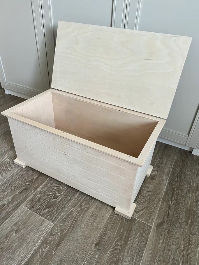 Cундук деревянный ящик для хранения вещей - фотография № 3