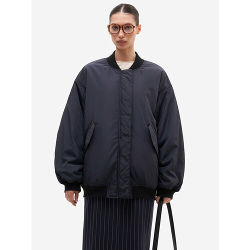 фото Бомбер toptop, размер 44, синий