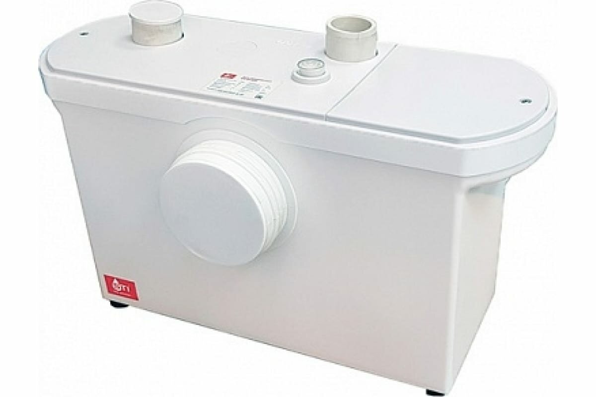 Канализационная установка фекальный насос STI SP-600 (600 Вт) белый
