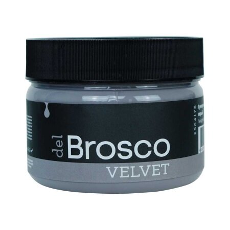 Краска интерьерная акриловая del Brosco Velvet французский серый 250мл.