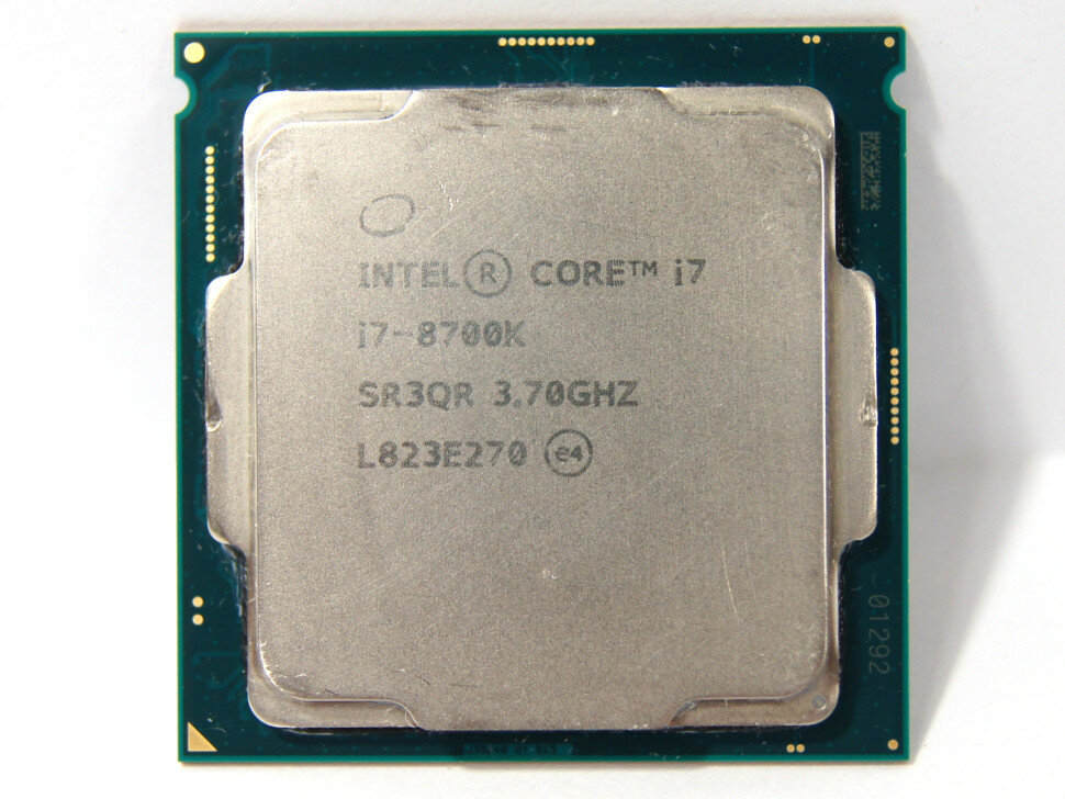 Процессор Intel Core i7-8700K LGA1151 v2 6 x 3700 МГц