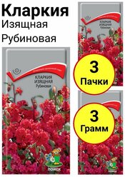 Кларкия изящная Рубиновая 0,2 грамма, Поиск - 3 пачки