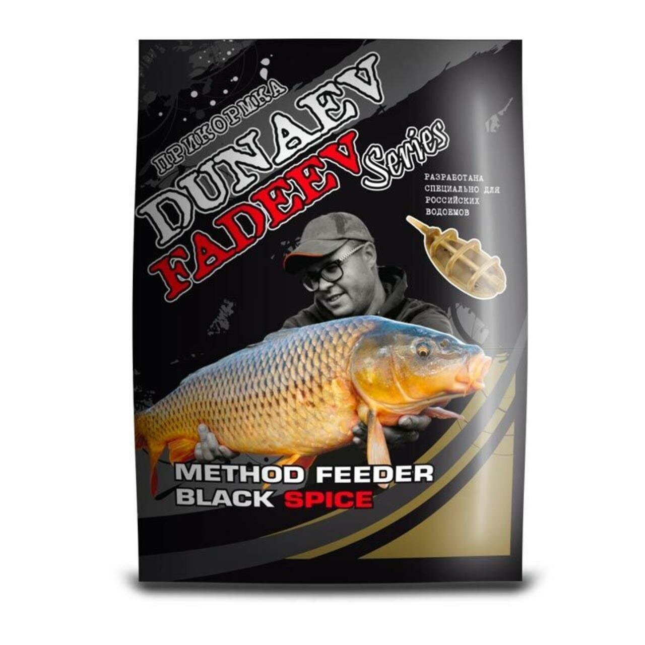 Прикормка Dunaev-Fadeev METHOD FEEDER Black Spice 1кг