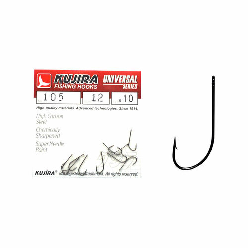 фото Крючки kujira universal 105bn №12 (10шт)