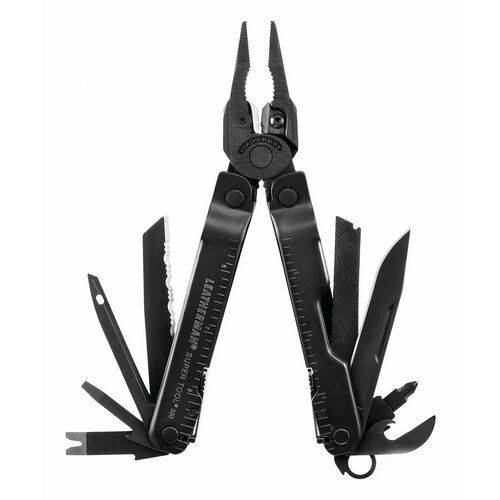 Мультитул Leatherman SuperTool 300 M, 18 функций, черный, нейлоновый чехол