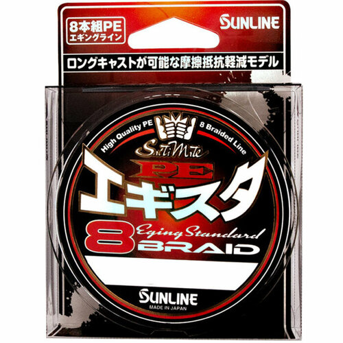 фото Шнур sunline pe egista x8 150м # 0.6 (9lb) 4.5кг
