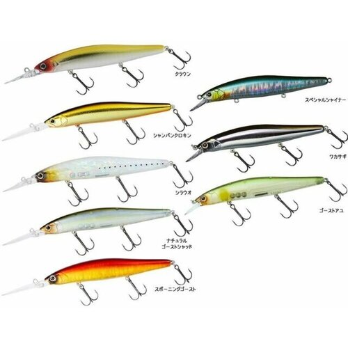 фото Daiwa, воблер steez minnow 110f dr, si