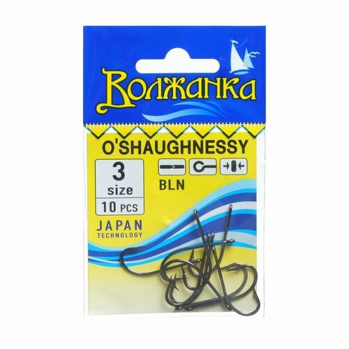 фото Волжанка крючки волжанка o`shaughnessy № 3, 10 шт volzhanka