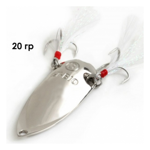 GT-Bio, Блесна Cicada II, 20г, Silver