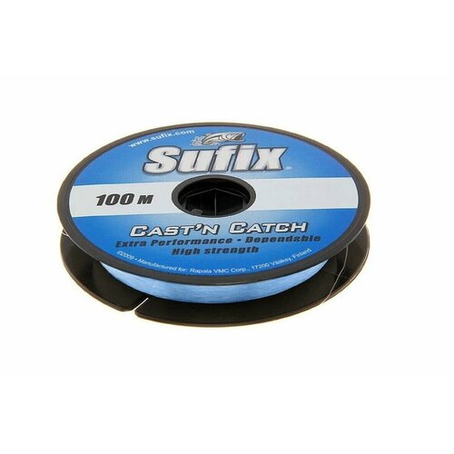 Леска Sufix CAST'N CATCH x10 Blue 100м 0.20мм 2.5кг