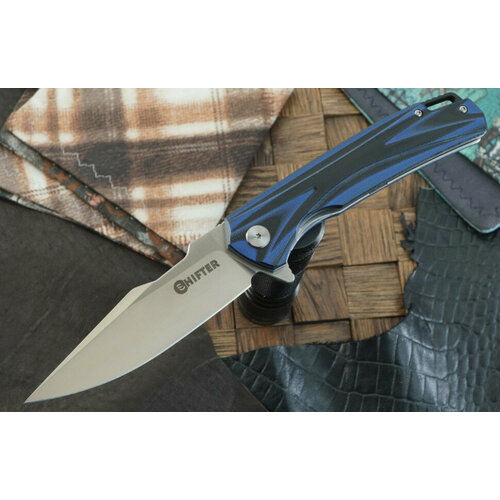 фото Складной нож shifter (by mr.blade) rex, сталь d2, рукоять g-10