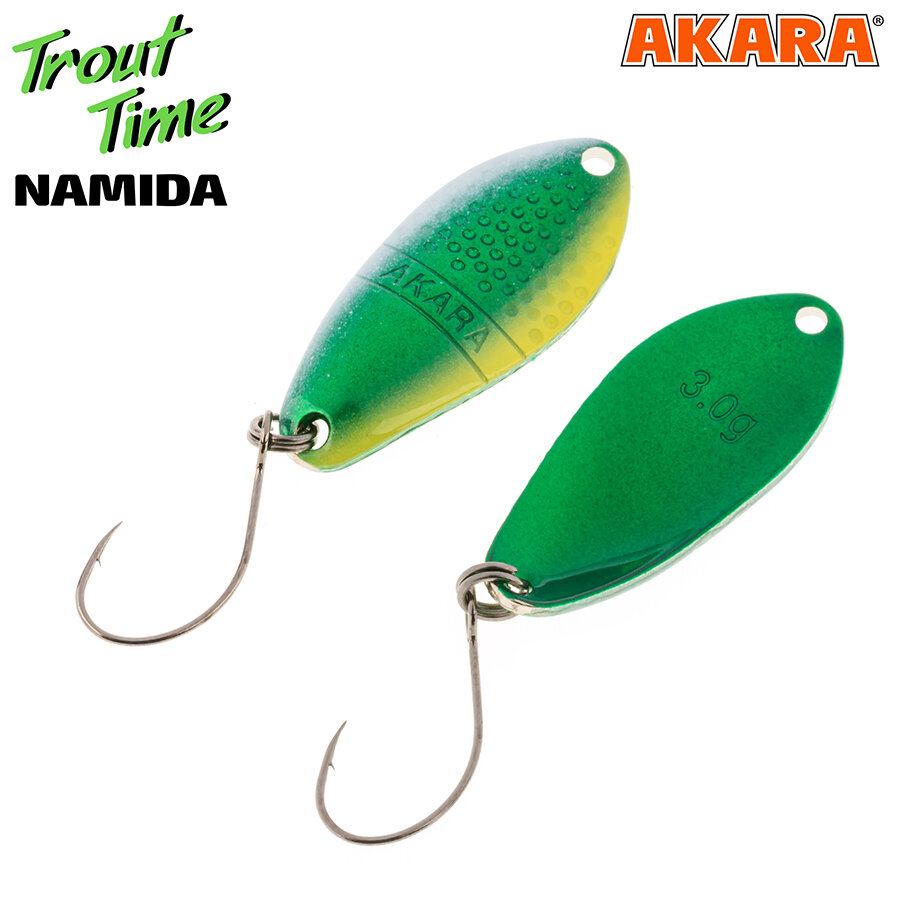 Блесна колебалка Akara Trout Time Namida 30 3,5 гр. 53