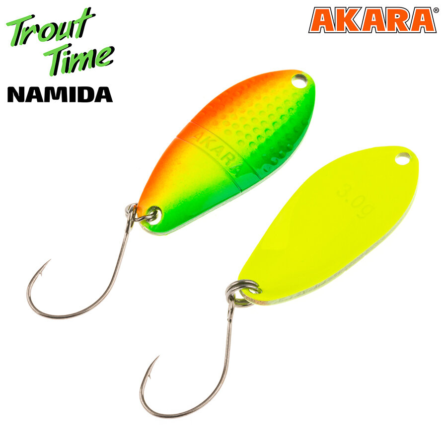 Блесна колебалка Akara Trout Time Namida 30 3,5 гр. 80