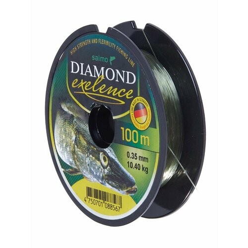 фото Леска монофильная salmo diamond exelence 100/035