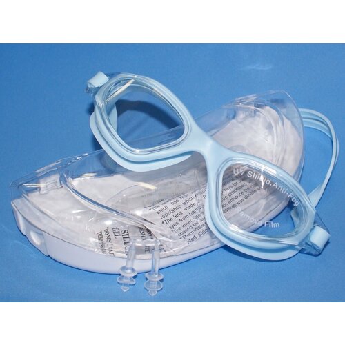 фото Очки для плавания bl-2300 (голубые) sprinter