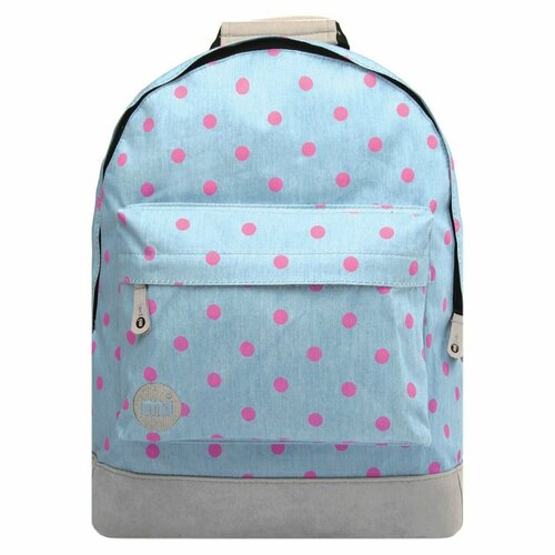 фото Рюкзак mi-pac premium denim polka pink голубой mi pac