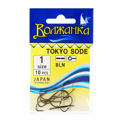 Крючки Tokyo Sode № 1, 10 шт