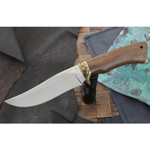 фото Мастерская самойлова нож пн-6а, сталь 95х18, литье латунь