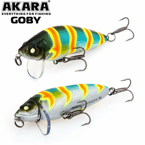 фото Воблер akara goby 65f 8 гр. (2/7 oz 2,6 in) a106