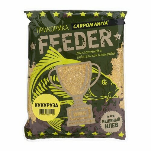 фото Прикормка фидер, кукуруза, 750 г карпомания