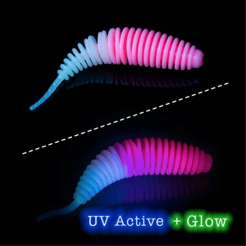 Мягкие приманки Jara Baits Trout Series MIRAX-70 Сыр # 531 UV (6шт), в банке