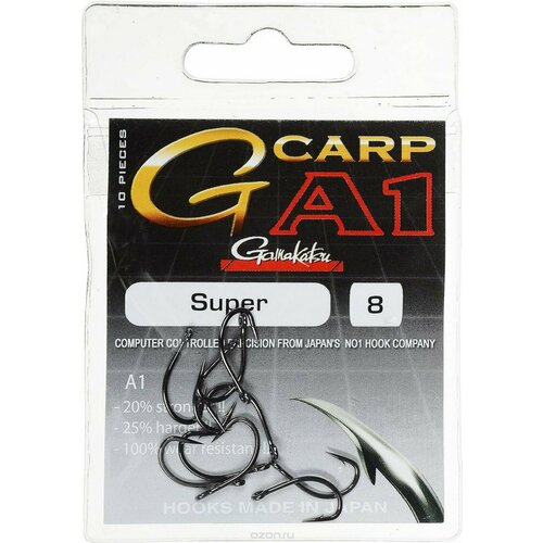 фото Крючки gamakatsu a1 g-carp super size 6