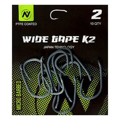 фото Крючки карповые vn tackle wide gape k2 size 2 тефлон