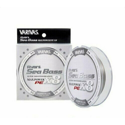 Шнур VARIVAS AVANI SEA BASS MAX POWER PE X8 150m #1.5 28.6lb